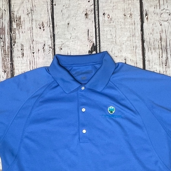 The Barclays Golf Blue Country Club Mens 2XL Polo Golf Tennis Preppy Shirt - Picture 2 of 5